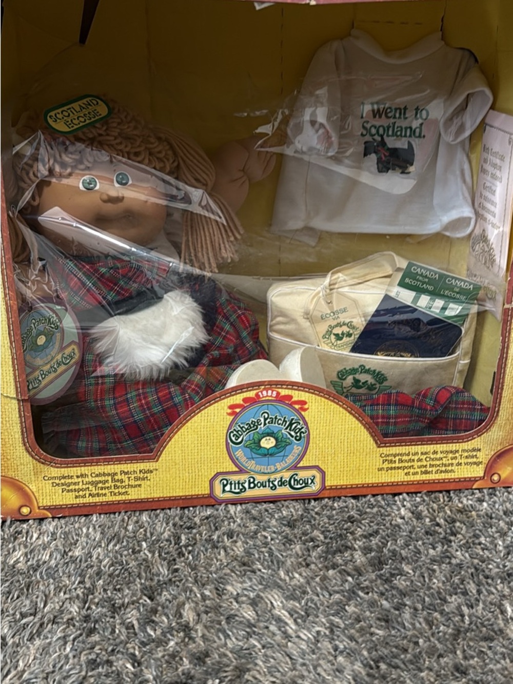 Cabbage Patch Kids Scotland World Traveler